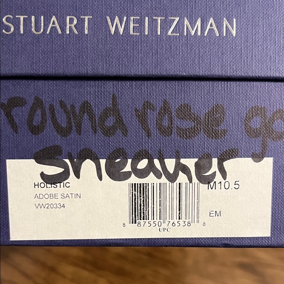 Stuart Weitzman Women's Copper Sneakers - Picture 2 of 6